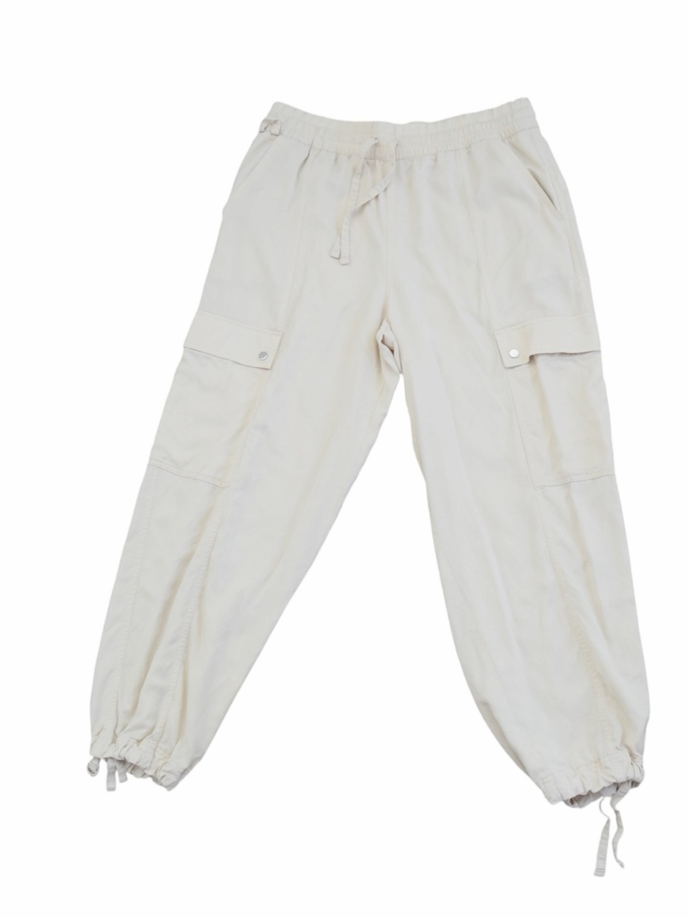 Athleta Celestial Women’s XL Utility Cargo Jogger Pants Cream Taupe
